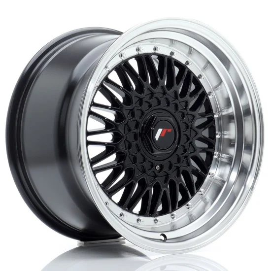 JR Wheels JR9 17x10 ET20 5x112/120 Gloss Black w/ Machined Lip JR Wheels JR9 17x10 ET20 5x112/120 Gloss Black w/ Machined Lip