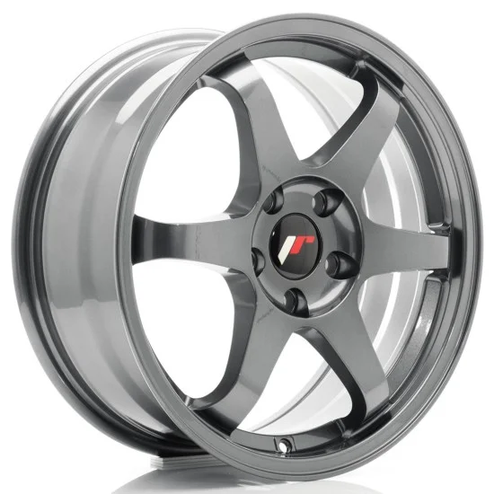 JR Wheels JR3 17x7 ET40 4x100 Gun Metal JR Wheels JR3 17x7 ET40 4x100 Gun Metal