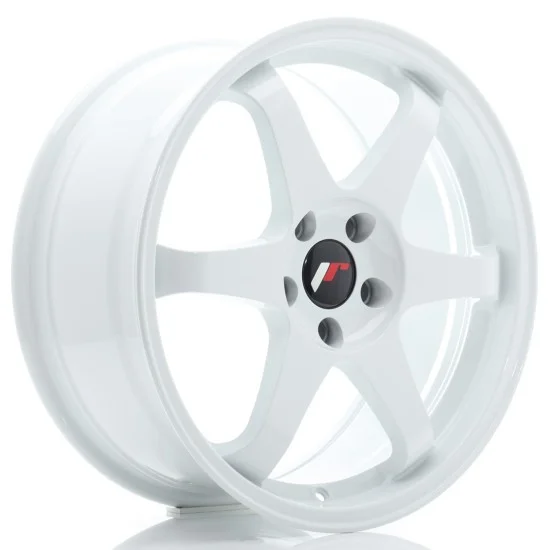JR Wheels JR3 18x8 ET40 5x100 White JR Wheels JR3 18x8 ET40 5x100 White
