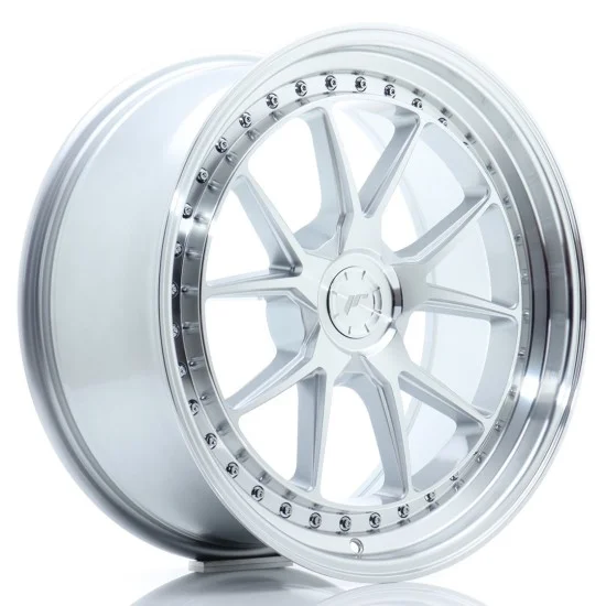 JR Wheels JR39 19x9 ET15-40 5H BLANK Silver Machined Face JR Wheels JR39 19x9 ET15-40 5H BLANK Silver Machined Face
