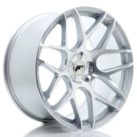 JR Wheels JR18 20x10 ET20-40 5H BLANK Silver Machined Face JR Wheels JR18 20x10 ET20-40 5H BLANK Silver Machined Face
