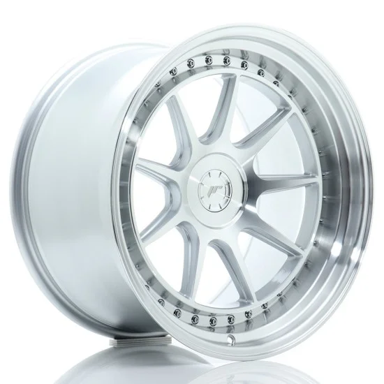 JR Wheels JR47 19x11 ET0-25 5H BLANK Silver Machined Face JR Wheels JR47 19x11 ET0-25 5H BLANK Silver Machined Face