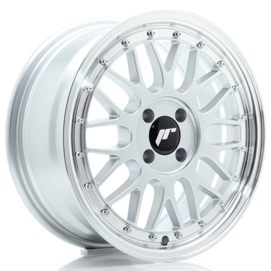 JR Wheels JR23 16x7 ET40 4x100 Hyper Silver w/ Machined Lip JR Wheels JR23 16x7 ET40 4x100 Hyper Silver w/ Machined Lip