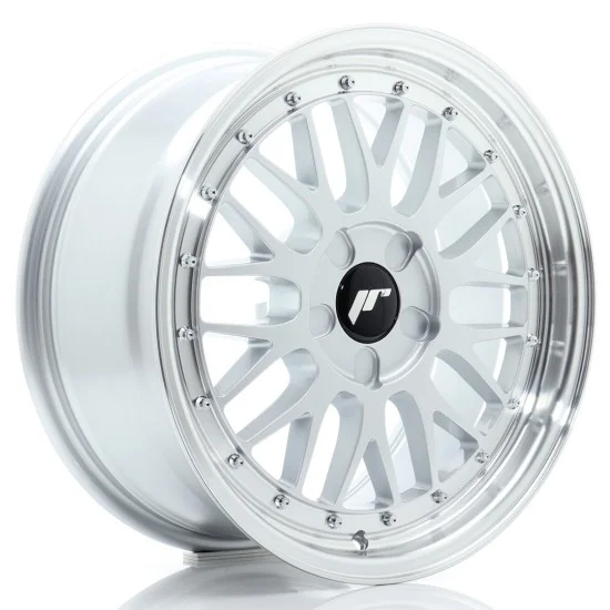 JR Wheels JR23 17x7,5 ET20-40 5H BLANK Hyper Silver w/ Machined Lip JR Wheels JR23 17x7,5 ET20-40 5H BLANK Hyper Silver w/ Machined Lip