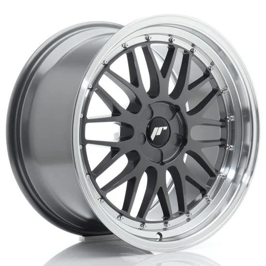 JR Wheels JR23 19x9 ET20-40 5H BLANK Hyper Gray w/ Machined Lip JR Wheels JR23 19x9 ET20-40 5H BLANK Hyper Gray w/ Machined Lip