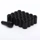 Set of BLACK imbus lug nuts 12x1,5 + Key Set of BLACK imbus lug nuts 12x1,5 + Key
