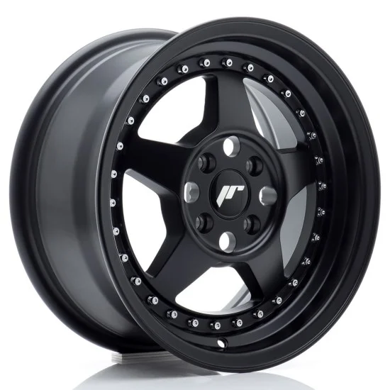 JR Wheels JR6 15x7 ET35 4x100 Matt Black JR Wheels JR6 15x7 ET35 4x100 Matt Black
