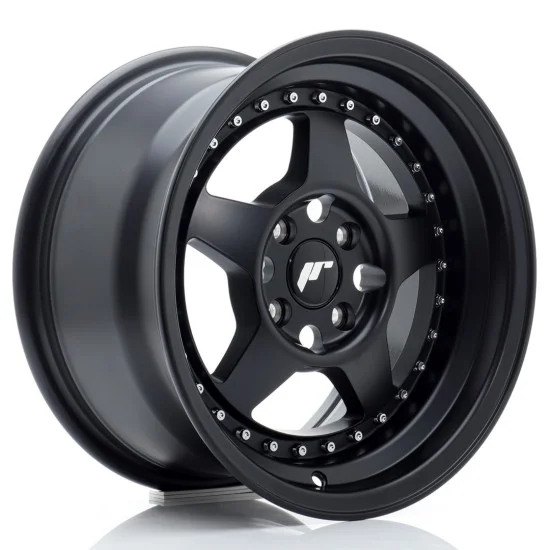 JR Wheels JR6 15x8 ET25 4x100 Matt Black JR Wheels JR6 15x8 ET25 4x100 Matt Black