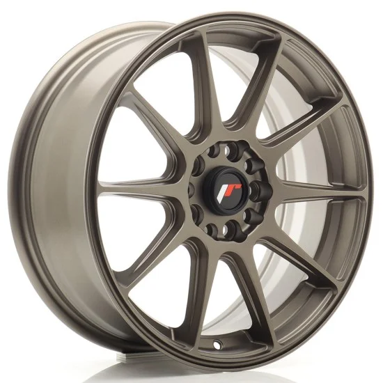 JR Wheels JR11 17x7 ET25 4x100/108 Matt Bronze JR Wheels JR11 17x7 ET25 4x100/108 Matt Bronze