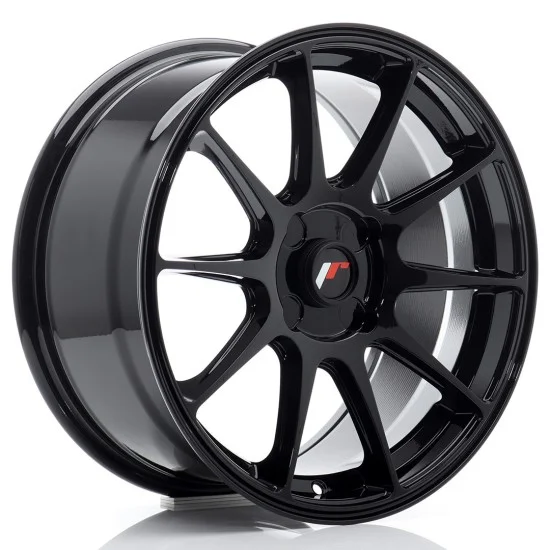 JR Wheels JR11 17x8 ET20-35 4H BLANK Gloss Black JR Wheels JR11 17x8 ET20-35 4H BLANK Gloss Black