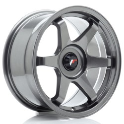 JR Wheels JR3 16x8 ET25 BLANK Gun Metal