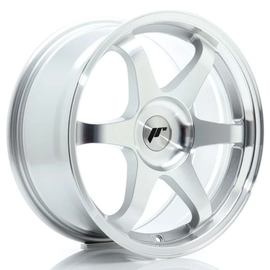 JR Wheels JR3 17x8 ET20-35 BLANK Silver Machined Face JR Wheels JR3 17x8 ET20-35 BLANK Silver Machined Face
