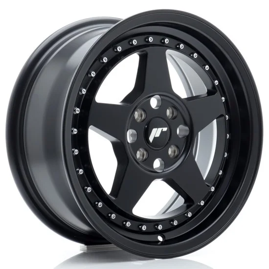 JR Wheels JR6 16x7 ET35 4x100 Matt Black JR Wheels JR6 16x7 ET35 4x100 Matt Black