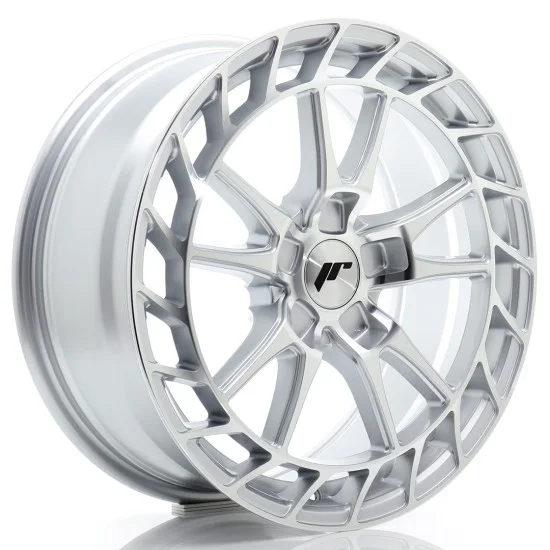 JR Wheels JR45 18x8 ET25-45 5H BLANK Silver Machined Face JR Wheels JR45 18x8 ET25-45 5H BLANK Silver Machined Face