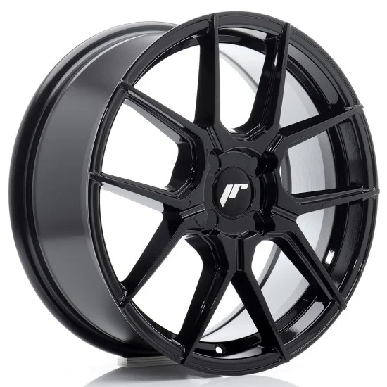 JR Wheels JR30 17x7 ET20-40 4H BLANK Gloss Black JR Wheels JR30 17x7 ET20-40 4H BLANK Gloss Black