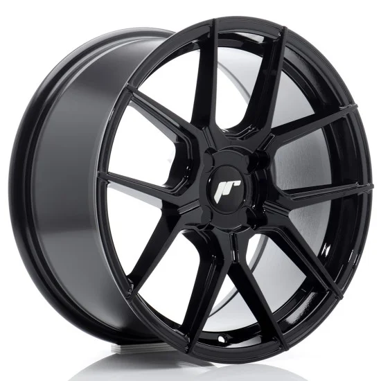 JR Wheels JR30 17x8 ET20-40 4H BLANK Gloss Black JR Wheels JR30 17x8 ET20-40 4H BLANK Gloss Black
