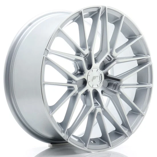 JR Wheels JR38 18x8 ET40 5x120 Silver Machined JR Wheels JR38 18x8 ET40 5x120 Silver Machined