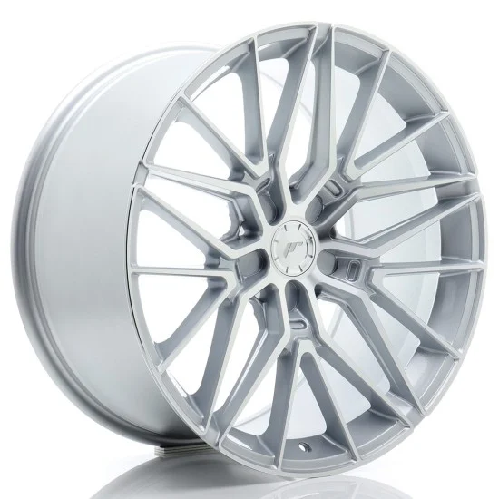 JR Wheels JR38 20x10 ET20-48 5H BLANK Silver Machined Face JR Wheels JR38 20x10 ET20-48 5H BLANK Silver Machined Face