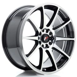 JR Wheels JR11 18x8,5 ET35 5x100/108 Black Machined Face