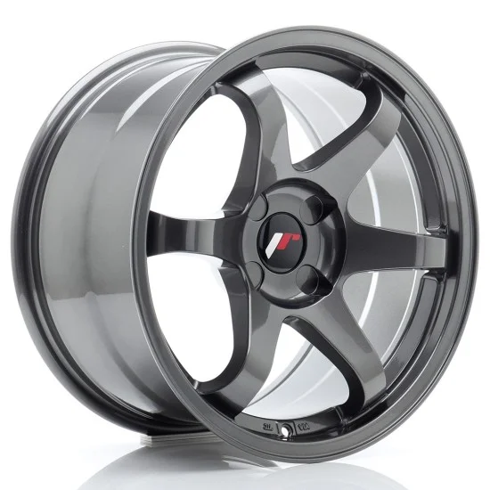 JR Wheels JR3 17x9 ET20-35 4H BLANK Gun Metal JR Wheels JR3 17x9 ET20-35 4H BLANK Gun Metal