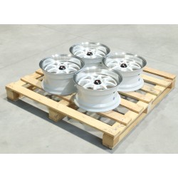 Set of TF2 15x7,5 ET30 4x100/114 White