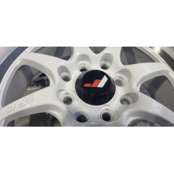 Set of TF2 15x7,5 ET30 4x100/114 White