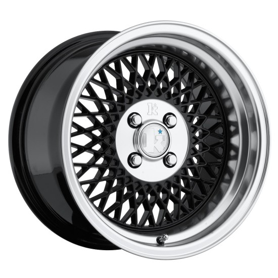 Klutch SL1 15x8,5 ET17 4x100 Gloss Black w/ Machined Lip Klutch SL1 15x8,5 ET17 4x100 Gloss Black w/ Machined Lip