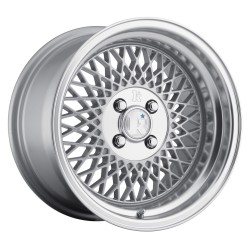 Klutch SL1 16x8 ET15 BLANK Silver w/ Machined Lip