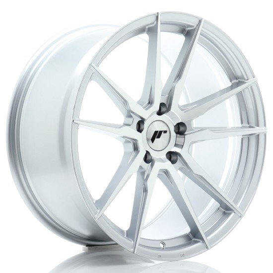 JR Wheels JR21 20x10 ET40 5x112 Silver Machined Face JR Wheels JR21 20x10 ET40 5x112 Silver Machined Face