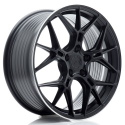 JR Wheels JR51 18x8 ET45 5x112 Satin Black w/ Machined Lip