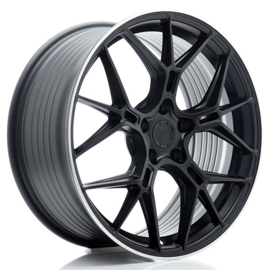 JR Wheels JR51 19x8,5 ET35 5x112 Satin Black w/ Machined Lip