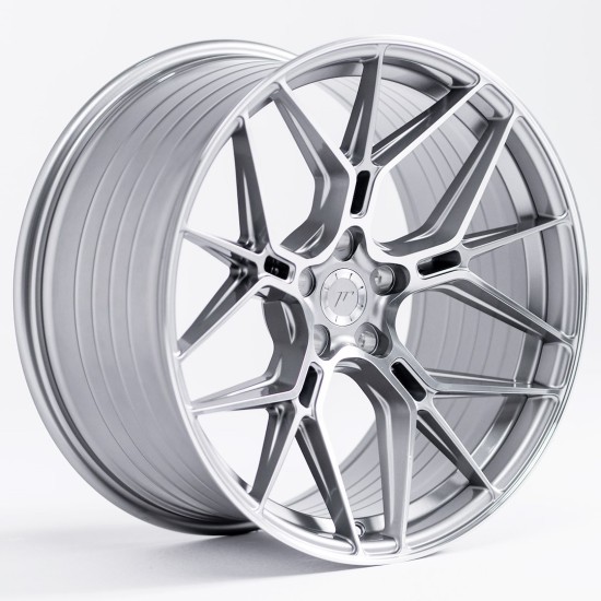 JR Wheels JR51 20x10,5 ET15-35 5H BLANK Titanium Machined Face