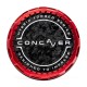 Concaver Premium Center Cap - Forged Carbon - Red Anodized