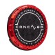 Concaver Premium Center Cap - Forged Carbon - Red Anodized