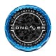 Concaver Premium Center Cap - Forged Carbon - Blue Anodized