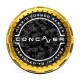 Concaver Premium Center Cap - Forged Carbon - Gold Anodized