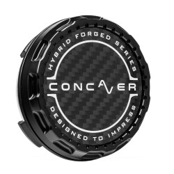 Concaver Premium Center Cap - Classic Carbon - Black Anodized