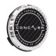Concaver Premium Center Cap - Classic Carbon - Silver Machined
