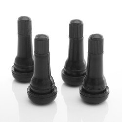 Set of 4 air valves (EPDM+Brass) BLACK Set of 4 air valves (EPDM+Brass) BLACK