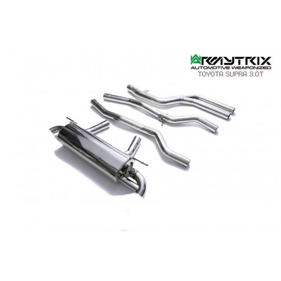 Exhaust System Armytrix TOS3E cat-back TOYOTA SUPRA A90/MK5 3.0L Exhaust Armytrix Armytrix  by https://www.track-frame.com 